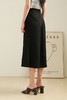 EMC亿美丞 黑色不修边围裹式裙裤 1686 商品缩略图3