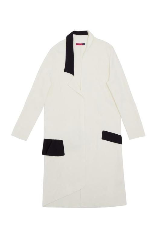 AVA 不规则衣领撞色外套 5662 商品图4