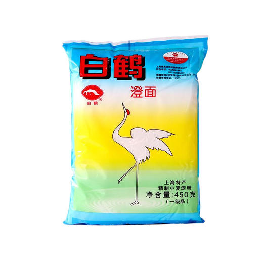 白鹤牌澄面 450g 小麦淀粉/澄粉 商品图0