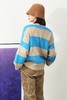 ELLA JADE 双色拼接针织开衫 5340 商品缩略图4