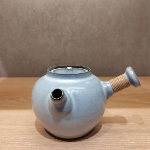 梵山堂苏打釉老岩泥°珠圆小品壶 商品图0