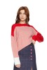 SUMMER & SAGE 拼色套头毛衫 5231 商品缩略图0