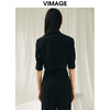 VIMAGE纬漫纪春季新款时尚百搭短款外套女V1903523 商品缩略图4