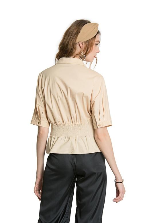 SUMMER & SAGE 翻领围裹式上衣 3334 商品图2