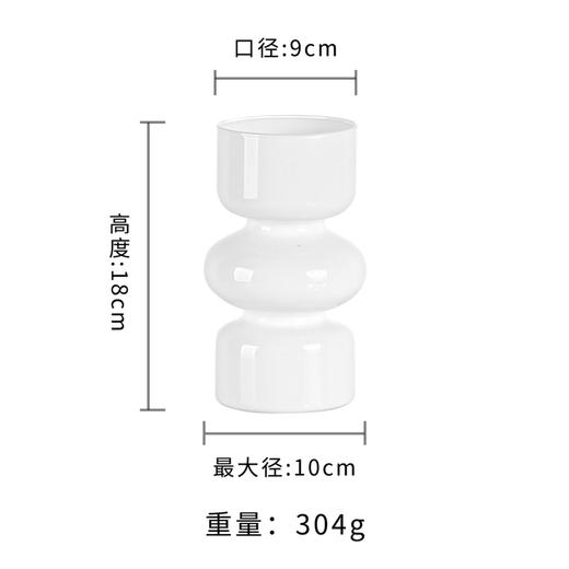 北欧ins简约轻奢玻璃花瓶摆件高颜值鲜花插花器家居桌面装饰 商品图2