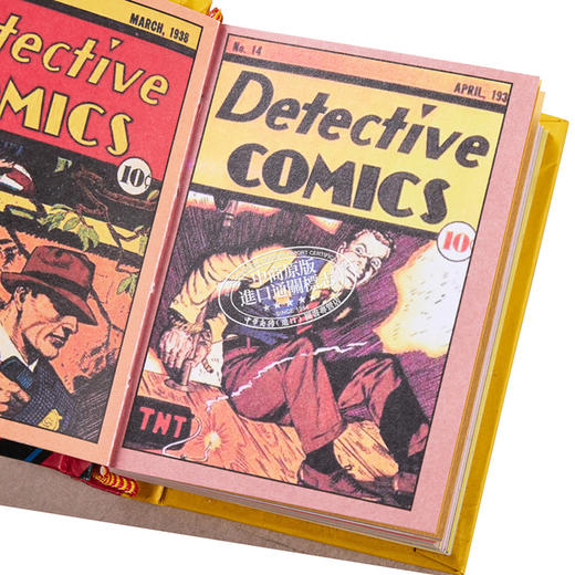 【中商原版】DC漫画：侦探漫画经典封面完整版卷1（小书） 英文原版 DC Comics: Detective Comics: The Complete Covers Vol. 1 商品图3