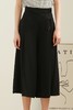 EMC亿美丞 黑色不修边围裹式裙裤 1686 商品缩略图4