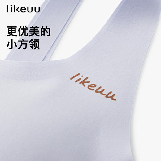 ubras旗下likeuu少女内衣隐形无尺码三阶段女大童文胸发育期学生ZY 商品图2