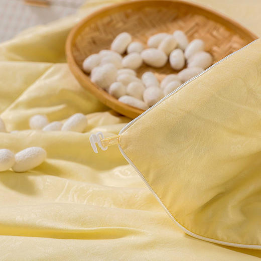 2023新款 钱皇 花时桑蚕丝被 春夏被 子母被 一张被子盖四季！吸湿透气贴身不压身 商品图4