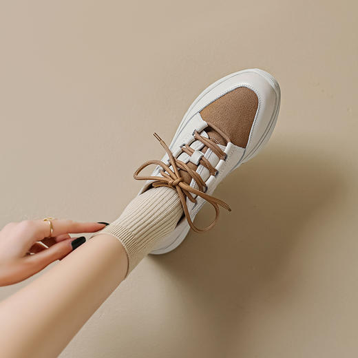 真皮百搭小白鞋，里外全皮运动休闲鞋MLD-AC1135 商品图4