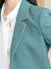 剩 米思阳2025春季新款气质温柔职场通勤一粒扣修身西装长袖外套2719 商品缩略图4