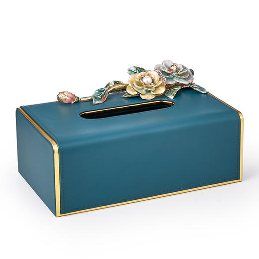 罗比罗丹《茶颜悦色》纸巾盒抽纸盒家用客厅茶几轻奢纸巾盒 商品图0