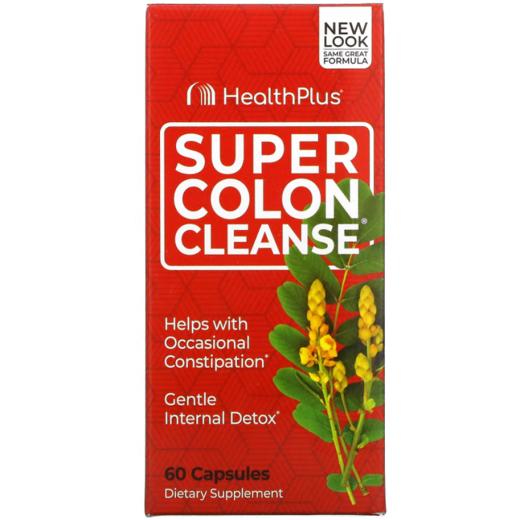 美国Health Plus Super Colon Cleanse 结肠 胶囊60粒 通宿便緩便mi 商品图0