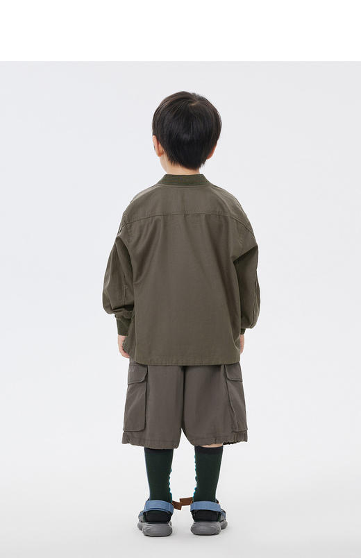 jnby 23年春款   全棉户外风格长袖衬衣  1N3214220 商品图6