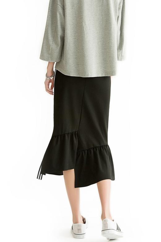 JUCY JUDY 荷叶边包臀一步裙 1239 商品图2