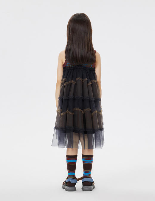 jnby  23年春款   柔软层次感细纱吊带连衣裙  1N3G12800 商品图5