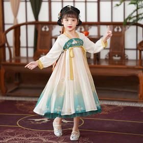 儿童春季汉服超仙古装古风唐装春款童装PJX-TSF23009
