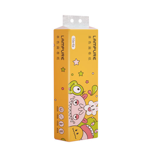 蓝漂Lam pure 竹浆本色卷纸16卷LP-26205 商品图1