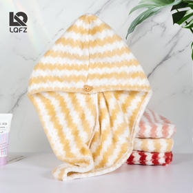 「13款配色」珊瑚绒干发帽女 加厚吸水干发巾干发帽浴帽包头巾干发帽居家布艺