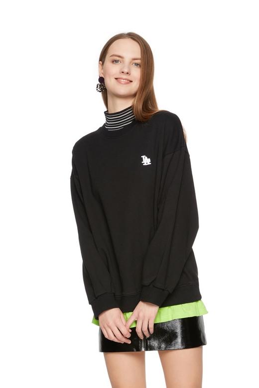 AVA 字母饰拼色纯棉卫衣 5177 商品图0