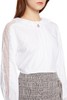 MIND BRIDGE 花边领白色系带上衣 5500 商品缩略图2