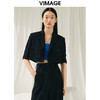 VIMAGE纬漫纪春季新款时尚百搭短款外套女V1903523 商品缩略图5