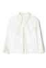 Lia Shade 短毛饰翻领白衬衫 5555 商品缩略图4