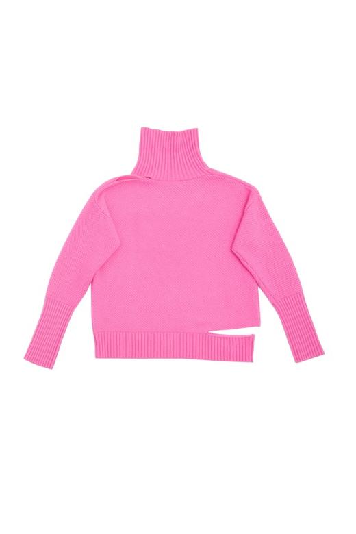 AVA 挖肩开口高领毛衣 5786 商品图4