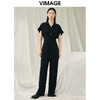 VIMAGE纬漫纪夏季新品高腰修身显瘦连体裤V1907510 商品缩略图5