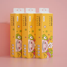 蓝漂Lam pure 竹浆本色卷纸16卷LP-26205