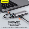 倍思 金属微光系列 五合一多功能Type-C HUB 扩展坞 （Type-C to HDMI*1+USB3.0*3+PD*1) 商品缩略图2