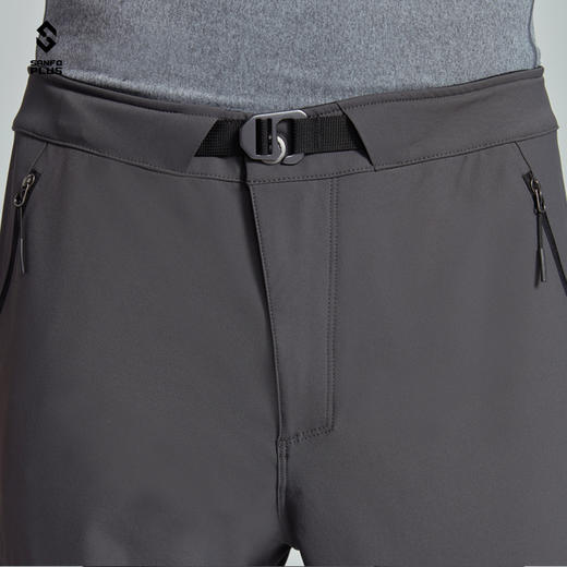 SANFO PLUS 男款燧石轻量防风软壳裤 保暖耐磨弹力抗皱 19060 商品图4