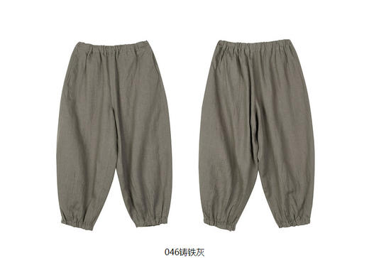 jnby  23年高支亚麻亲肤舒适阔腿长裤  1N3E13390 商品图11