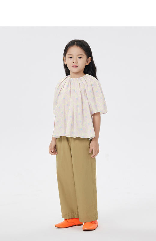 jnby  23年春款  棉麻亲肤直筒长裤  1N3E11760 商品图5