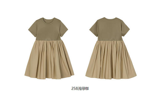 jnby  23年春款 纯色舒适连衣裙  1N3G13270 商品图11