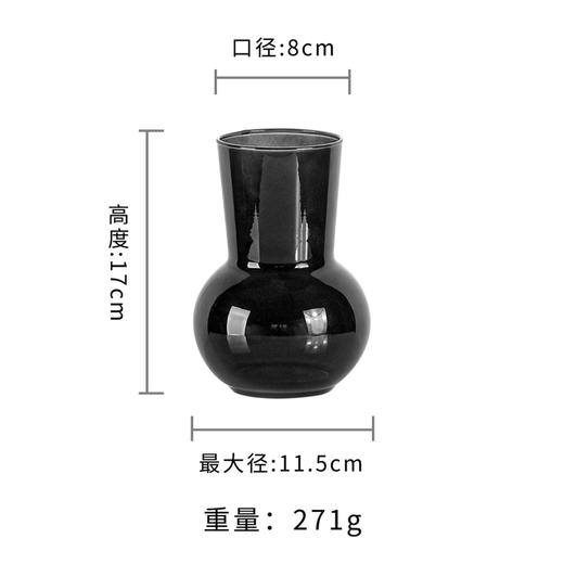 北欧ins简约轻奢玻璃花瓶摆件高颜值鲜花插花器家居桌面装饰 商品图4