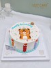 1027CAKE |  手绘蛋糕 ins风  老虎 商品缩略图0