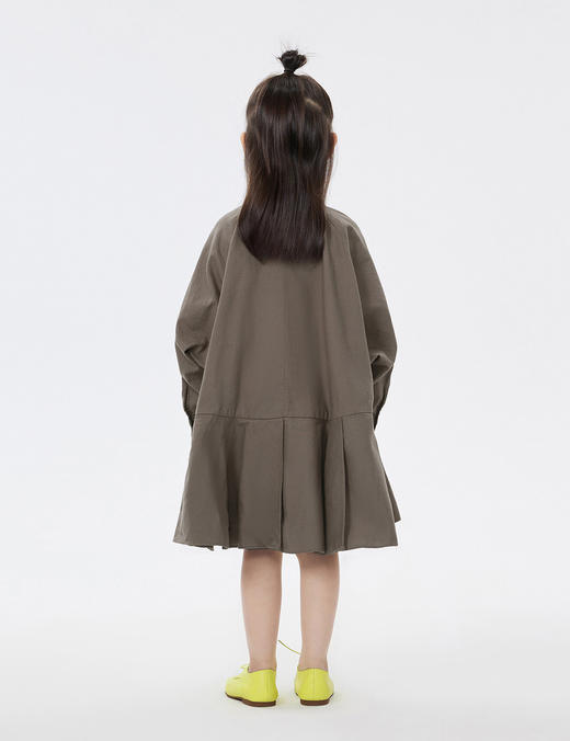 jnby  23年春款   全棉微皱牛津布材质长袖连衣裙  1N3G11300 商品图5