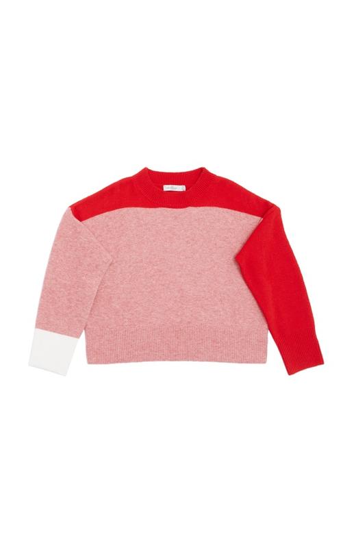 SUMMER & SAGE 拼色套头毛衫 5231 商品图4