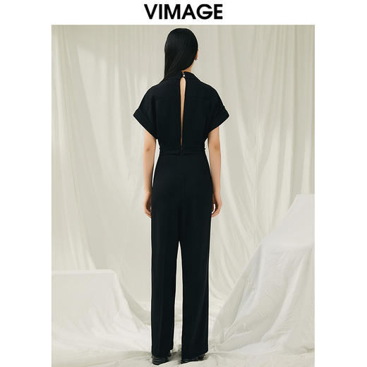 VIMAGE纬漫纪夏季新品高腰修身显瘦连体裤V1907510 商品图4