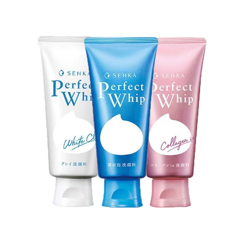 姿生堂珊珂蚕丝保湿泡沫洁面膏120g 胶原泡沫洗面奶洁面乳