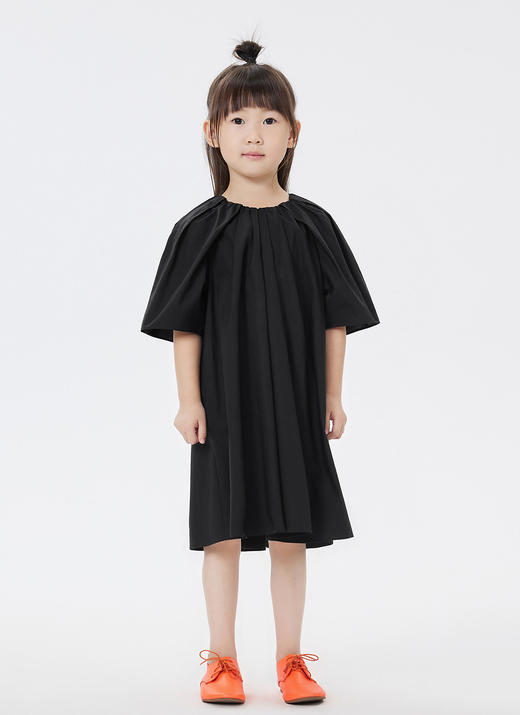 jnby  23年春款  全棉纯色短袖连衣裙 1N3G11460 商品图8