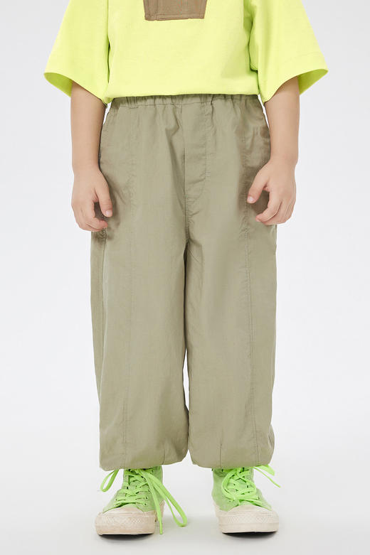 jnby 23年春款   棉麻细腻柔软束脚长裤  1N3E13900 商品图0