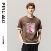 PINLI品立春季新款纯棉印花T恤男士圆领短袖体恤BG231111046 商品缩略图2