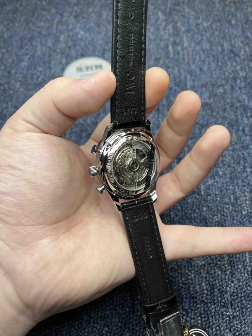 ZF新款万国葡萄牙计时系列 透底葡计 金丁蓝针 男士腕表 商品图6