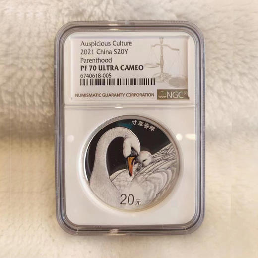 2021吉祥文化纪念币 寸草春晖银币 商品图1