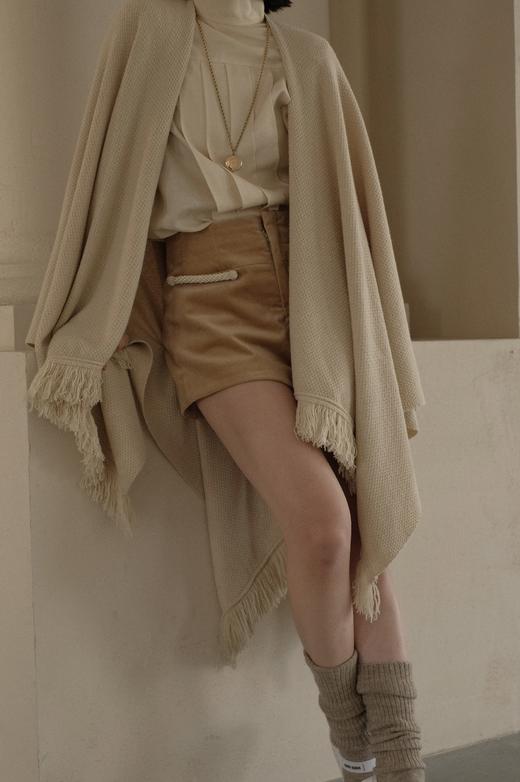 结绳丝绒短裤 - OLDNEWS自制「結繩記事」 商品图4