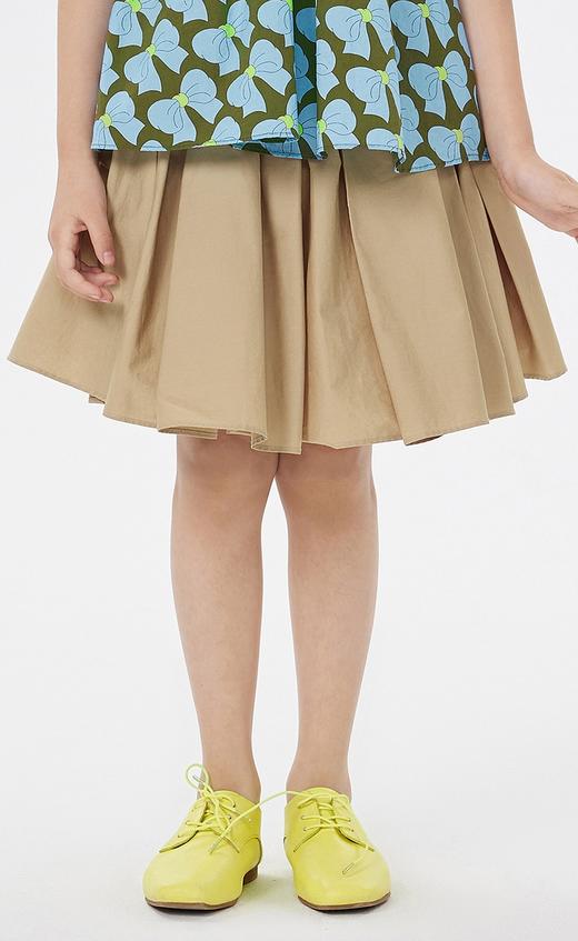 jnby  23年春款  府绸细腻短款百褶腰裙  1N3D13420 商品图7