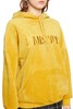 AVA 中黄色字母连帽卫衣 5516 商品缩略图2