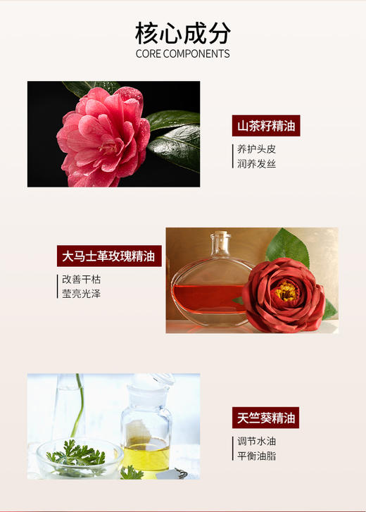 【关晓彤同款】舒蕾 山茶花莹亮滋养去屑洗发露500ml
l 商品图5